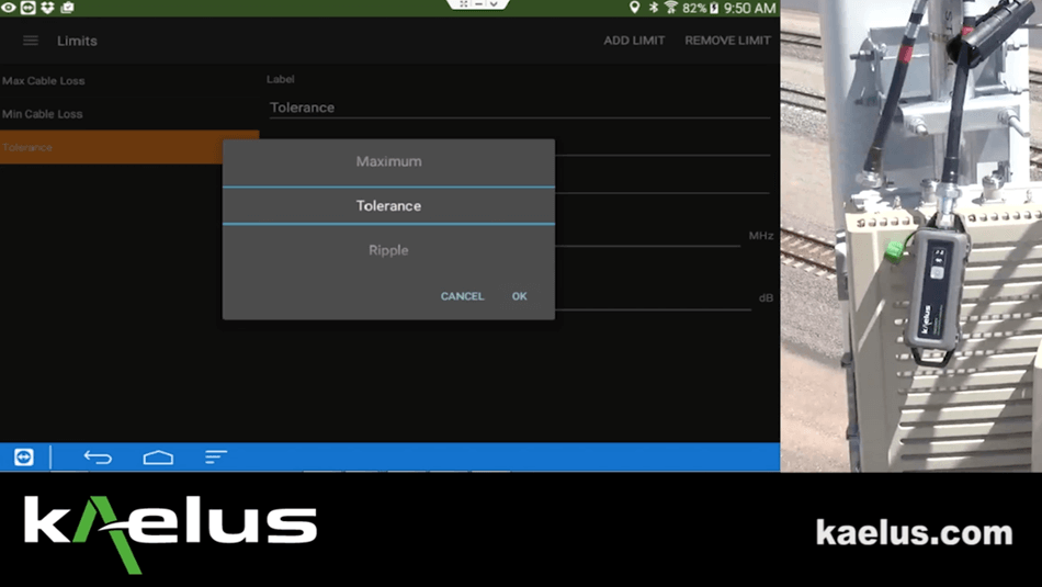 Limits- Tolerance (Sweep Spot)