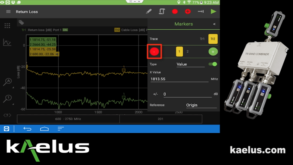 Markers- Min Markers (Sweep Spot)