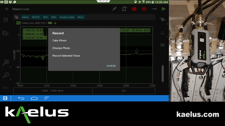 Reports- Adding Photos (Sweep Spot)