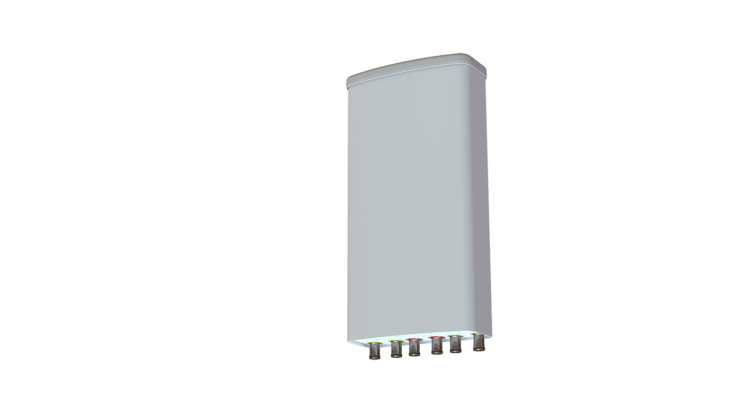 Panel - 6 port - 2xLow Band 4xMid Band