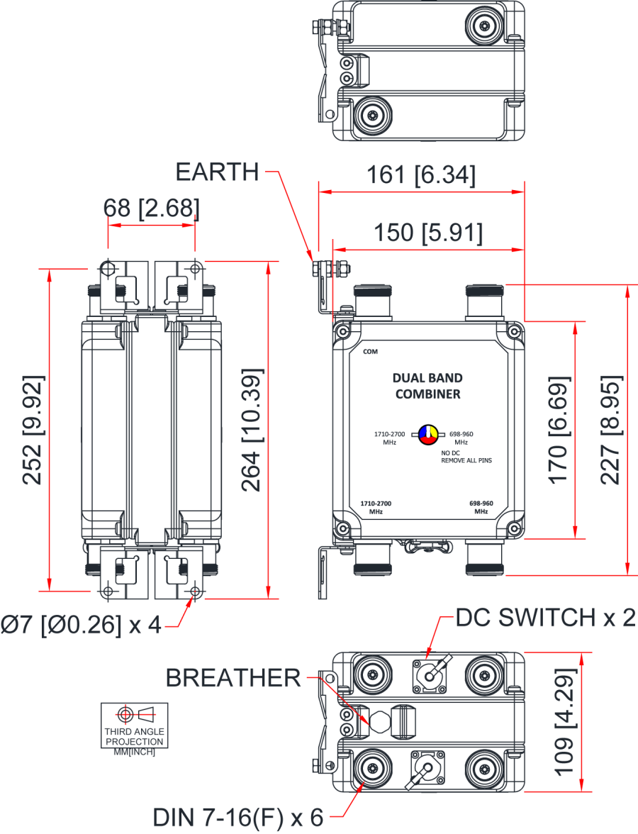 CAVISION  DWC065×58  DFA04×58  セット Pressure switch Danfoss KPI 35 [-0,2-8,0]bar Auto 060-315766