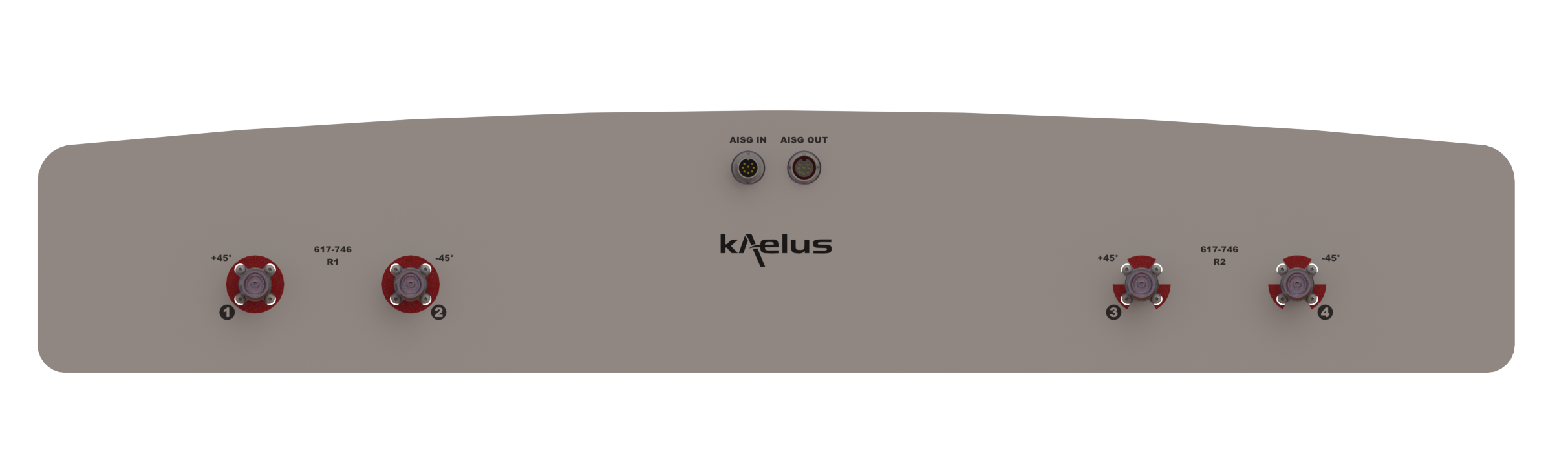 Supercell - 4 port 4xLow Band, 40º