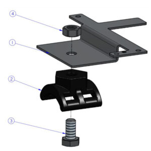 Low PIM Bracket Assembly